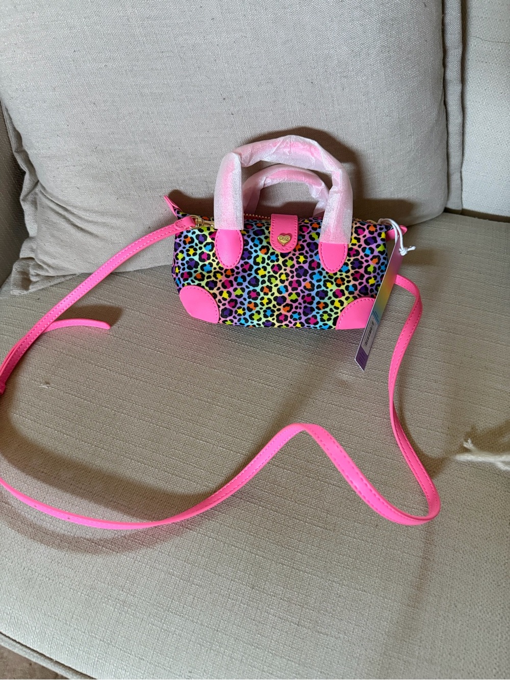 Lisa Frank and Stoney Clover Pouchette crossbody purse